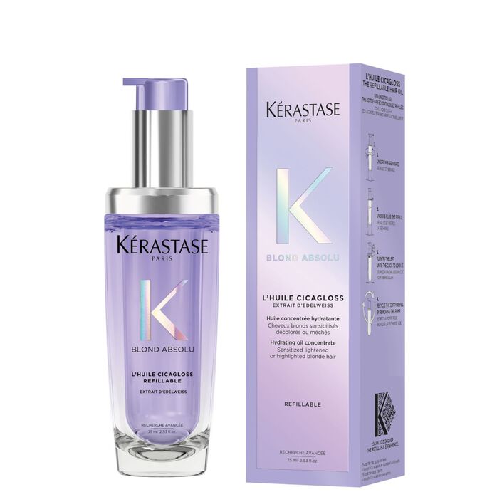 KERASTASE Blond Absolu L'Huile Cicagloss Refillable Hair Oil  75ml