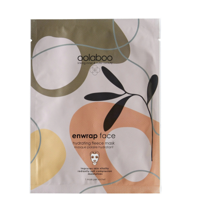 oolaboo Enwrap Hydrating Face & Neck Fleece Mask 1 Piece/30 ml