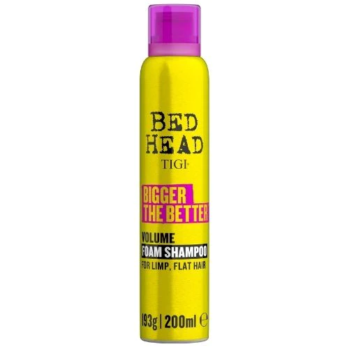 TIGI Bed Head Bigger The Better Volume Foam Shampoo 200ml