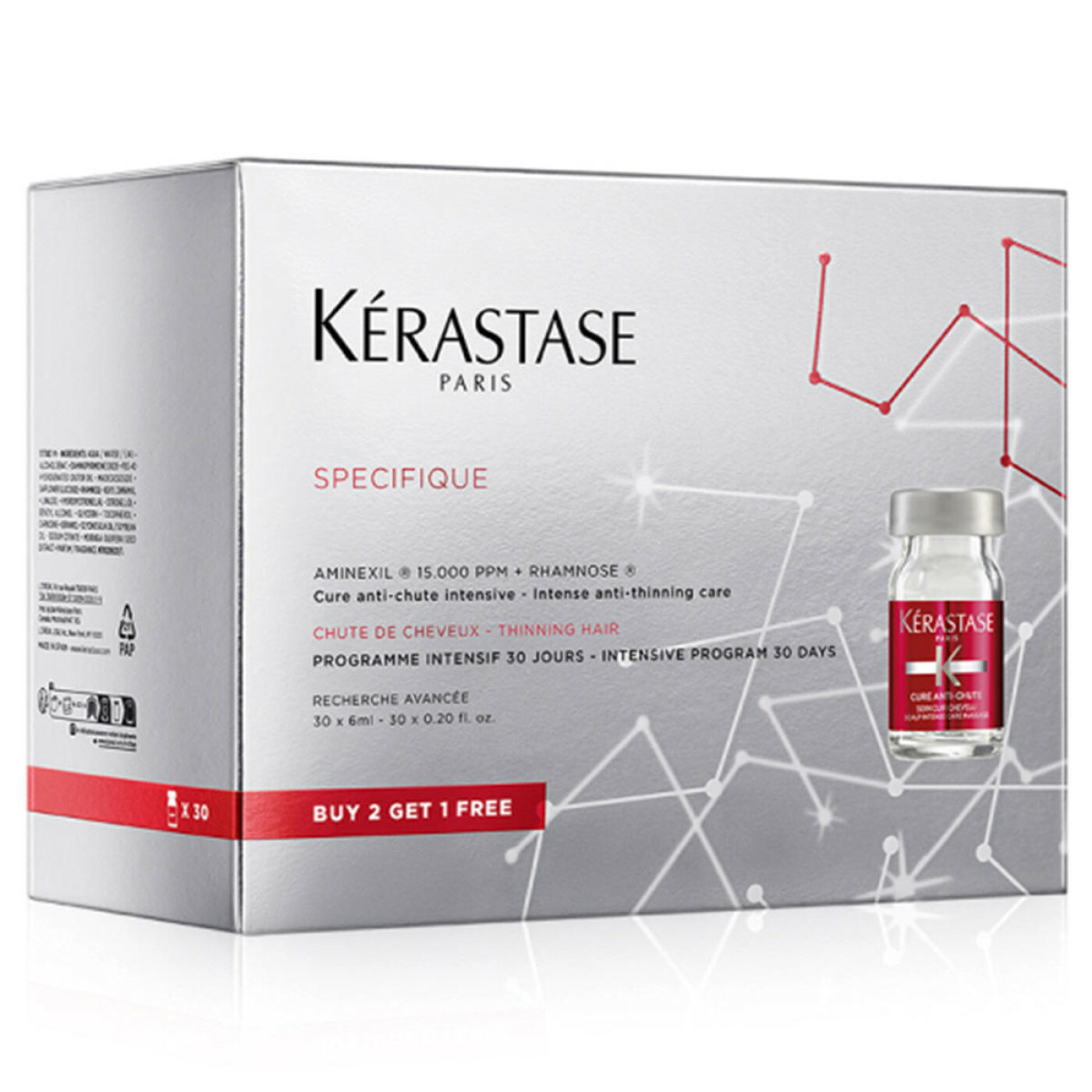 KERASTASE Specifique Aminexil 30 x 6ml Offer (2+1Free)