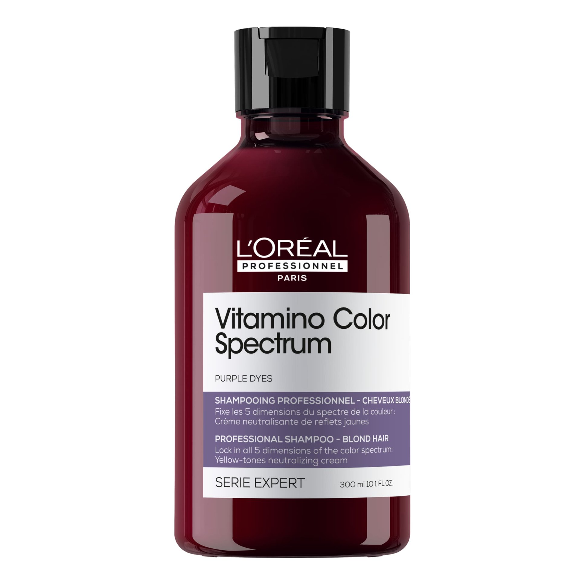 Vitamino Color Spectrum Yellow Tones Neutralizing Shampoo For Blonde Hair 300ml