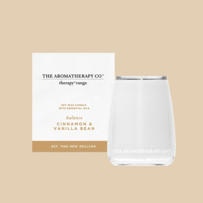 THE AROMATHERAPY The Cinnamon & Vanilla Mini Candle 80gr