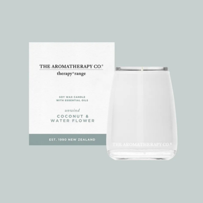 THE AROMATHERAPY The Coconut & Water Flower Mini Candle 80gr