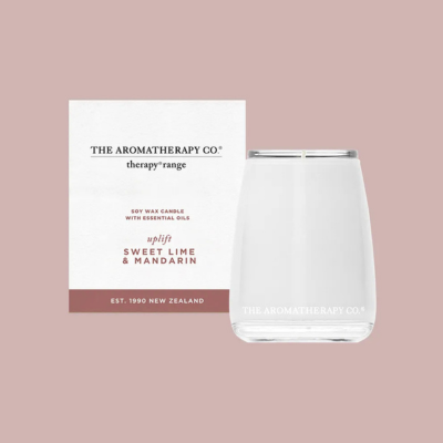 THE AROMATHERAPY The Lime & Mandarin Mini Candle 80gr