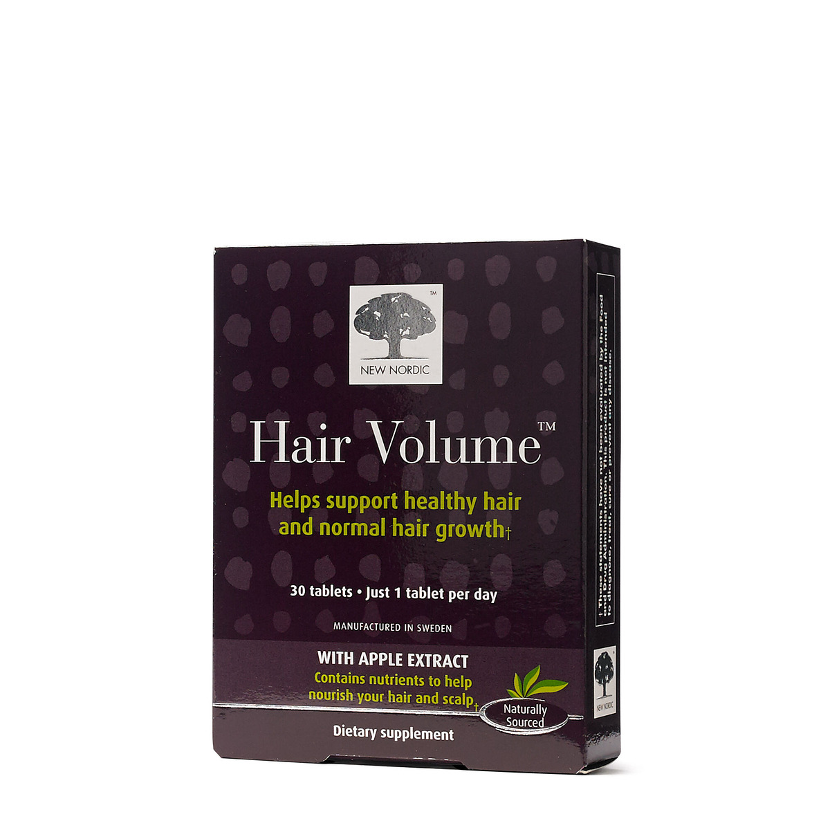 NEW NORDIC Hair Volume Food Supplement 30 Tablets
