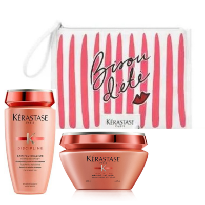 KERASTASE Discipline Duo With Summer Pouch
