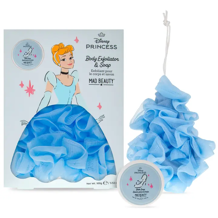 Wholesale Princess Set Body Exfoliator and Soap - Cinderella